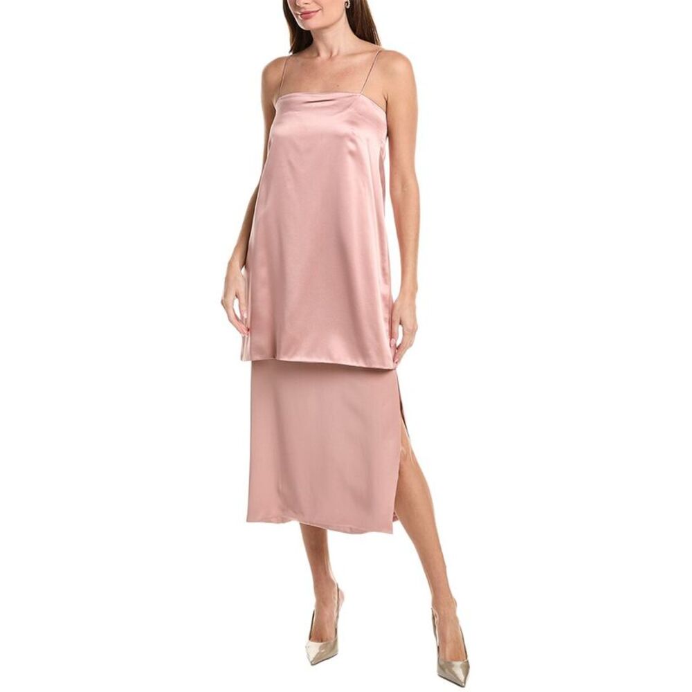 Adam Lippes Womens Nina Silk Dress